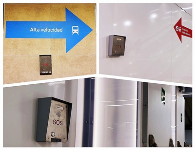 Naš SOS hitni interfon raspoređen u Madridu